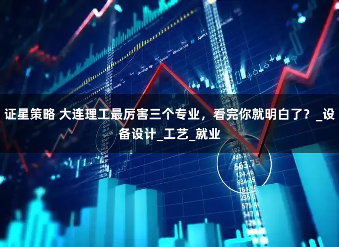 证星策略 大连理工最厉害三个专业，看完你就明白了？_设备设计_工艺_就业
