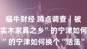 福牛财经 蹲点调查｜被称为“中国实木家具之乡”的宁津如何换个“活法”