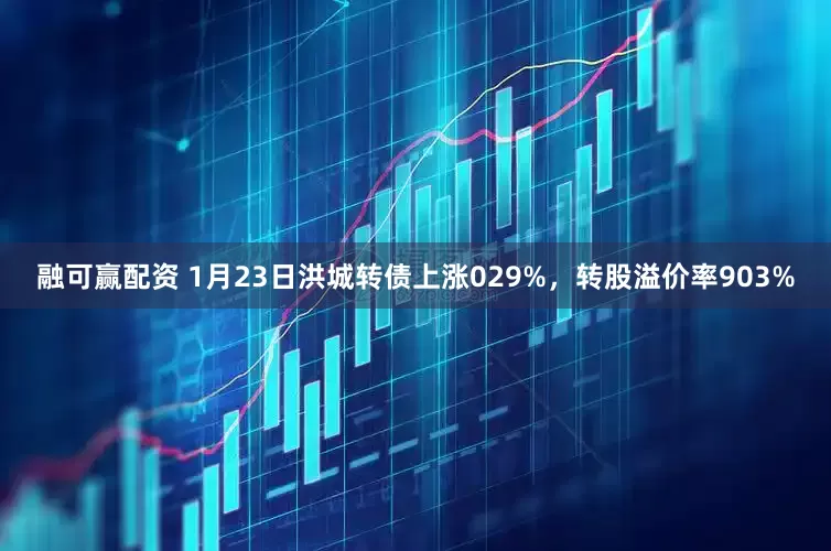 融可赢配资 1月23日洪城转债上涨029%，转股溢价率903%